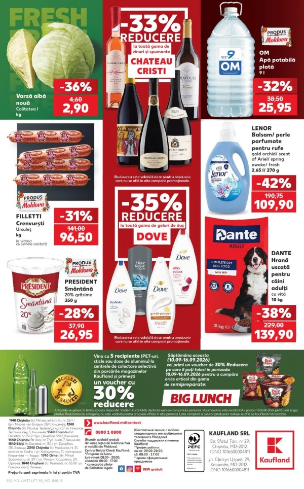 Catalog Kaufland - Catalogul cu reduceri, pagina 50: reduceri și oferte 10 – 16 septembrie 2026