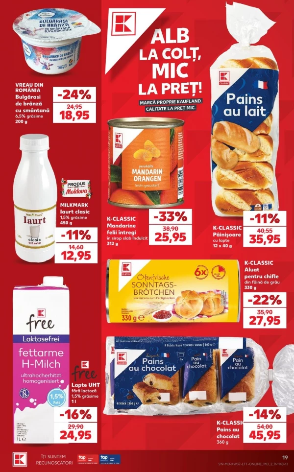 Catalog Kaufland - Catalogul cu reduceri, pagina 19: reduceri și oferte 10 – 16 septembrie 2026