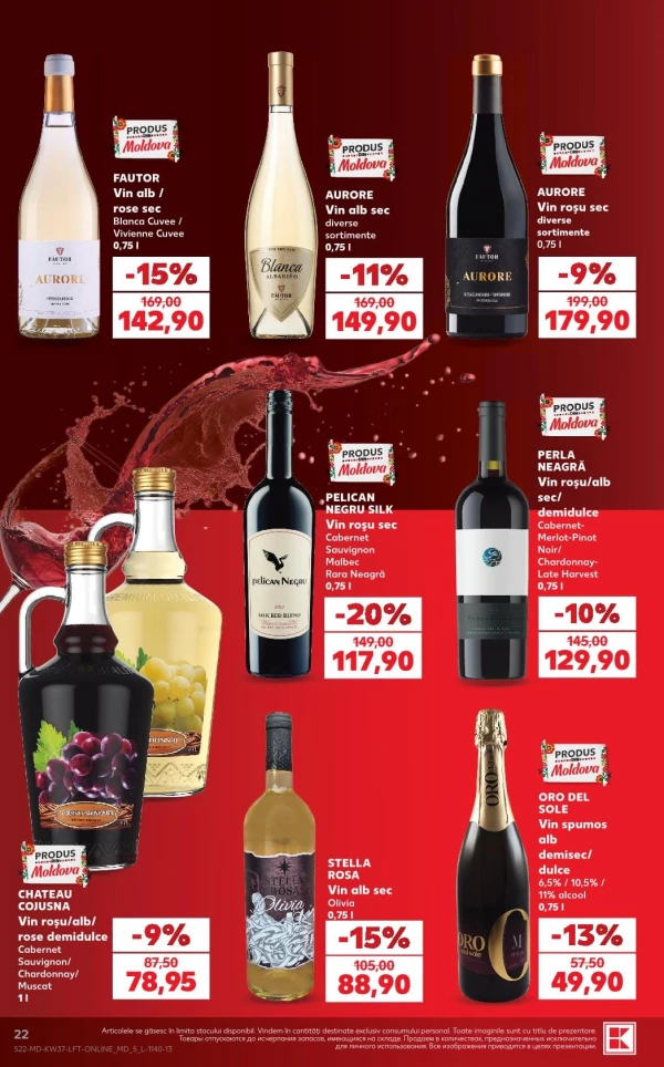 Catalog Kaufland - Catalogul cu reduceri, pagina 22: reduceri și oferte 10 – 16 septembrie 2026