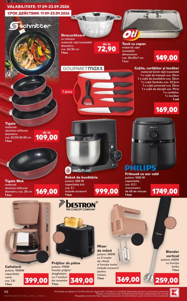 Catalog Kaufland - Catalogul cu reduceri, pagina 48: reduceri și oferte 10 – 16 septembrie 2026