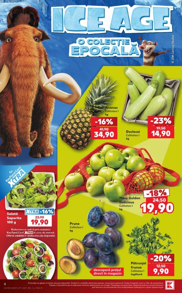 Catalog Kaufland - Catalogul cu reduceri, pagina 4: reduceri și oferte 10 – 16 septembrie 2026