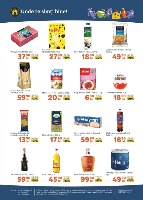 Catalog Alvi Market - Catalogul cu reduceri, pagina 2: reduceri și oferte 10 – 23 septembrie 2026