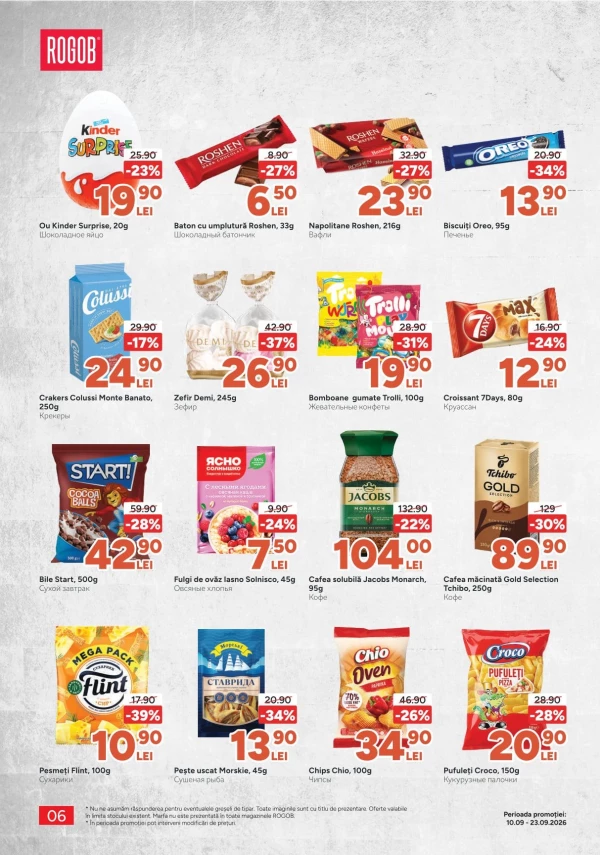 Catalog Rogob - Catalogul cu reduceri, pagina 6: reduceri și oferte 10 – 23 septembrie 2026
