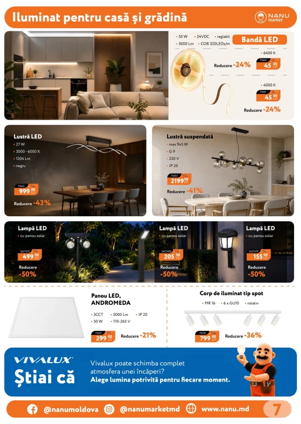 Catalog Nanu Market - Catalogul cu reduceri, pagina 7: reduceri și oferte 5 septembrie – 31 octombrie 2026