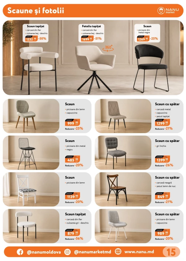 Catalog Nanu Market - Catalogul cu reduceri, pagina 15: reduceri și oferte 5 septembrie – 31 octombrie 2026