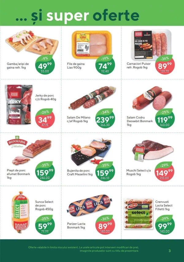 Catalog Bonus - Catalogul cu reduceri, pagina 3: reduceri și oferte 10 – 23 septembrie 2026