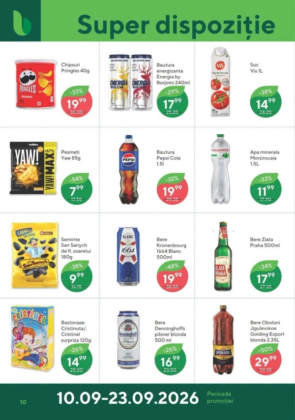 Catalog Bonus - Catalogul cu reduceri, pagina 10: reduceri și oferte 10 – 23 septembrie 2026