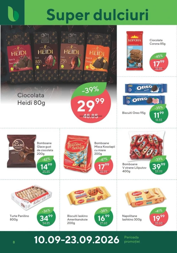Catalog Bonus - Catalogul cu reduceri, pagina 8: reduceri și oferte 10 – 23 septembrie 2026