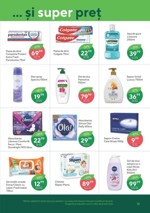 Catalog Bonus - Catalogul cu reduceri, pagina 13: reduceri și oferte 10 – 23 septembrie 2026