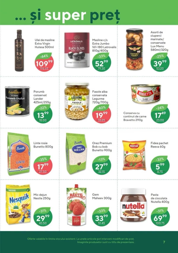 Catalog Bonus - Catalogul cu reduceri, pagina 7: reduceri și oferte 10 – 23 septembrie 2026