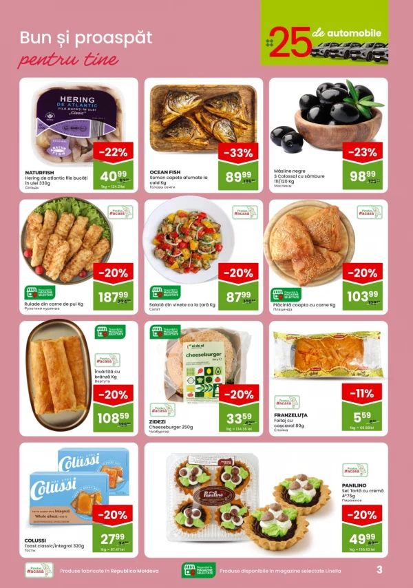 Catalog Linella - Catalogul cu reduceri, pagina 3: reduceri și oferte 10 – 23 septembrie 2026