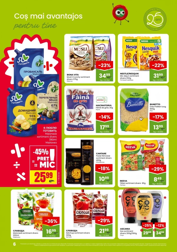 Catalog Linella - Catalogul cu reduceri, pagina 6: reduceri și oferte 10 – 23 septembrie 2026