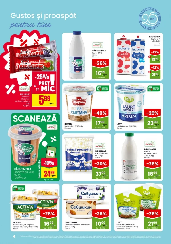 Catalog Linella - Catalogul cu reduceri, pagina 4: reduceri și oferte 10 – 23 septembrie 2026