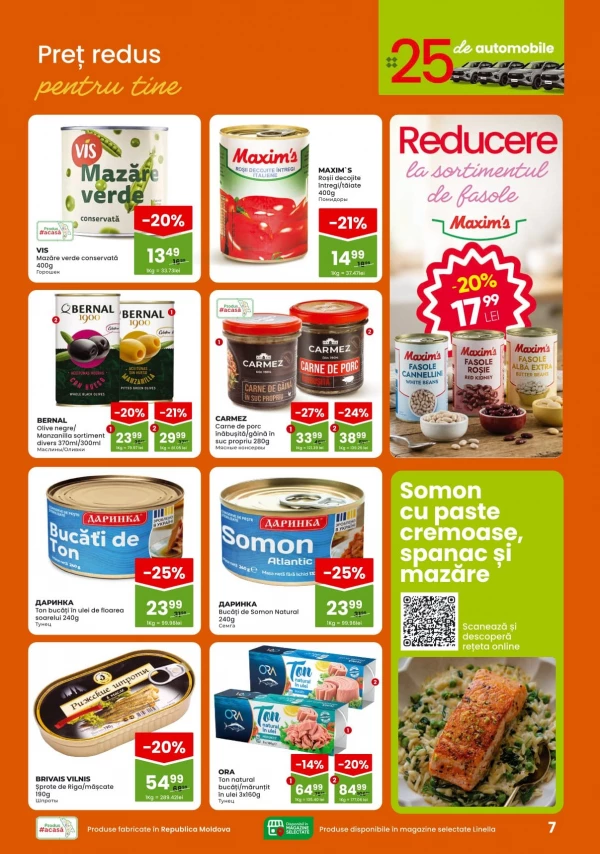 Catalog Linella - Catalogul cu reduceri, pagina 7: reduceri și oferte 10 – 23 septembrie 2026