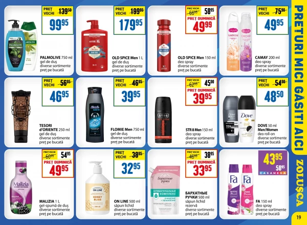 Catalog Zoluşca - Catalogul cu reduceri, pagina 19: reduceri și oferte 14 septembrie – 11 octombrie 2026