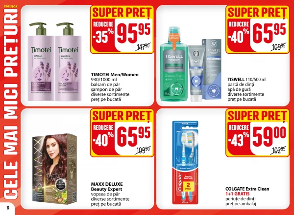 Catalog Zoluşca - Catalogul cu reduceri, pagina 8: reduceri și oferte 14 septembrie – 11 octombrie 2026