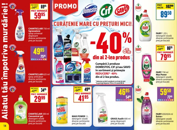 Catalog Zoluşca - Catalogul cu reduceri, pagina 14: reduceri și oferte 14 septembrie – 11 octombrie 2026