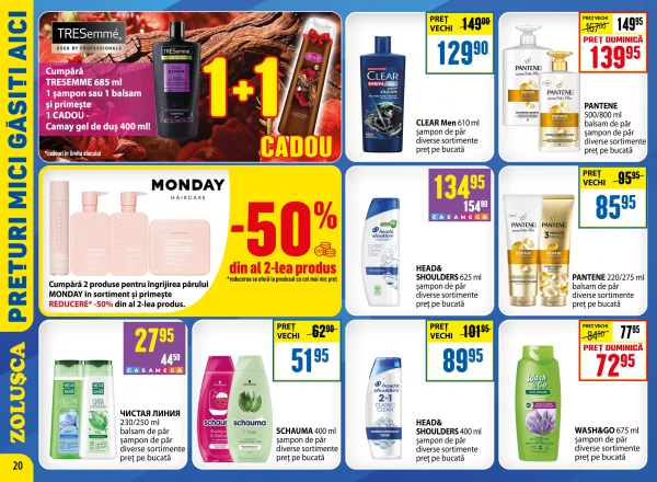 Catalog Zoluşca - Catalogul cu reduceri, pagina 20: reduceri și oferte 14 septembrie – 11 octombrie 2026