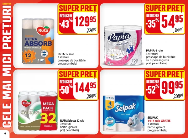Catalog Zoluşca - Catalogul cu reduceri, pagina 6: reduceri și oferte 14 septembrie – 11 octombrie 2026