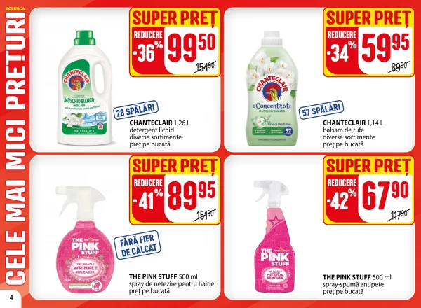 Catalog Zoluşca - Catalogul cu reduceri, pagina 4: reduceri și oferte 14 septembrie – 11 octombrie 2026