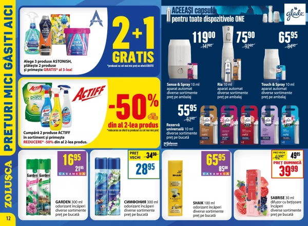 Catalog Zoluşca - Catalogul cu reduceri, pagina 12: reduceri și oferte 14 septembrie – 11 octombrie 2026