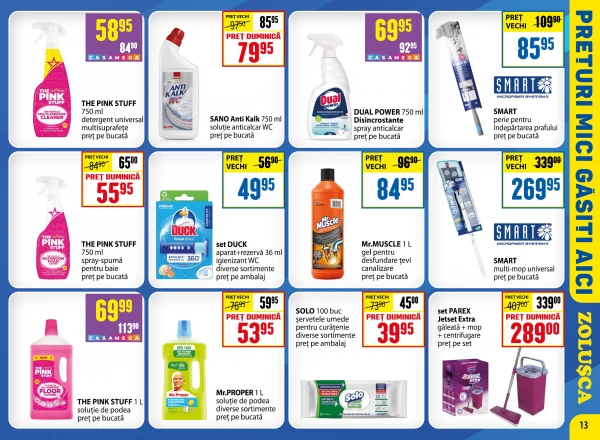 Catalog Zoluşca - Catalogul cu reduceri, pagina 13: reduceri și oferte 14 septembrie – 11 octombrie 2026