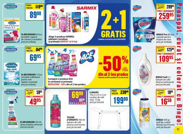 Catalog Zoluşca - Catalogul cu reduceri, pagina 11: reduceri și oferte 14 septembrie – 11 octombrie 2026