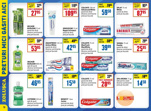 Catalog Zoluşca - Catalogul cu reduceri, pagina 18: reduceri și oferte 14 septembrie – 11 octombrie 2026