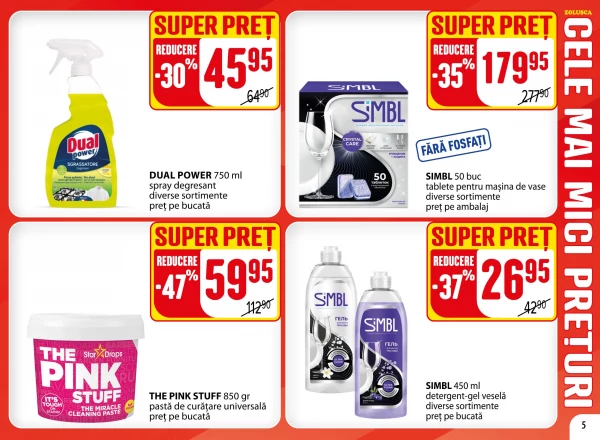 Catalog Zoluşca - Catalogul cu reduceri, pagina 5: reduceri și oferte 14 septembrie – 11 octombrie 2026