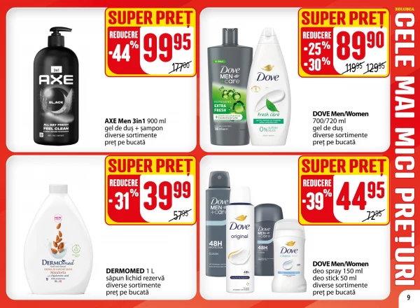 Catalog Zoluşca - Catalogul cu reduceri, pagina 9: reduceri și oferte 14 septembrie – 11 octombrie 2026