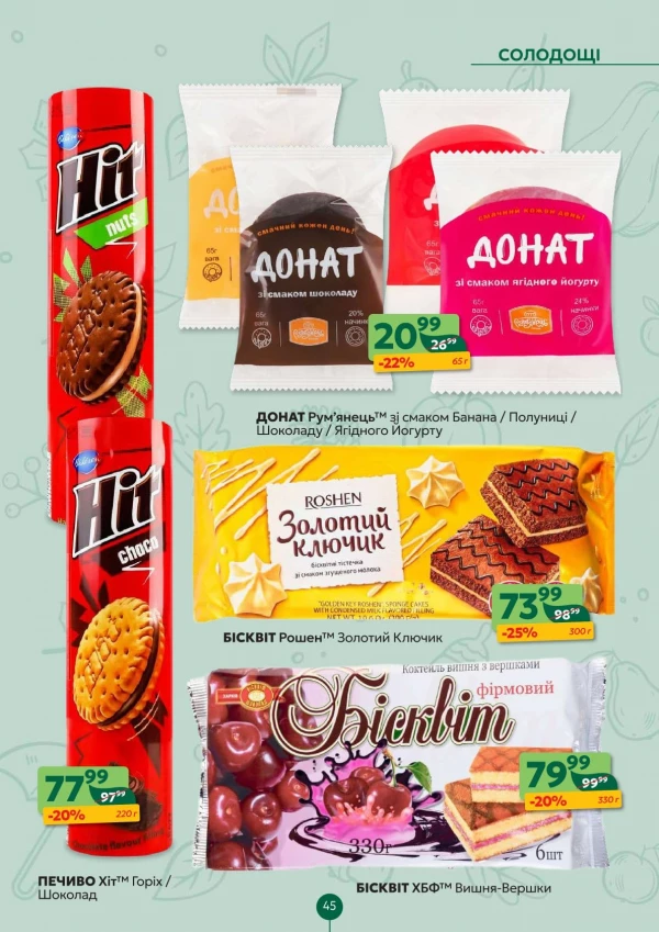 Каталог Близенько - Каталог знижок, сторінка 45: знижки та акції 14 – 20 вересня 2026