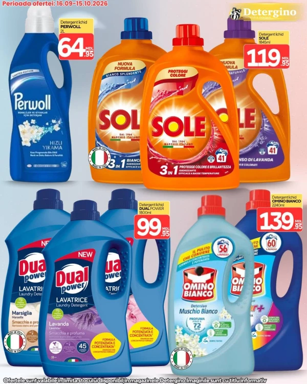 Catalog Detergino - Catalogul cu reduceri, pagina 10: reduceri și oferte 16 septembrie – 15 octombrie 2026