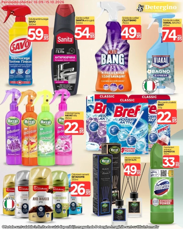 Catalog Detergino - Catalogul cu reduceri, pagina 8: reduceri și oferte 16 septembrie – 15 octombrie 2026