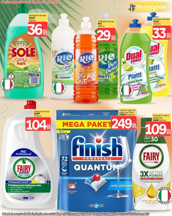 Catalog Detergino - Catalogul cu reduceri, pagina 6: reduceri și oferte 16 septembrie – 15 octombrie 2026
