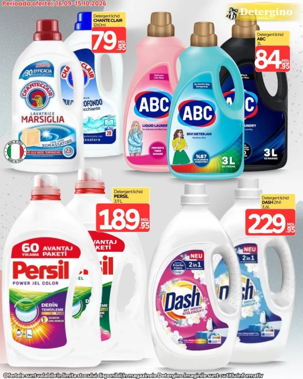 Catalog Detergino - Catalogul cu reduceri, pagina 11: reduceri și oferte 16 septembrie – 15 octombrie 2026