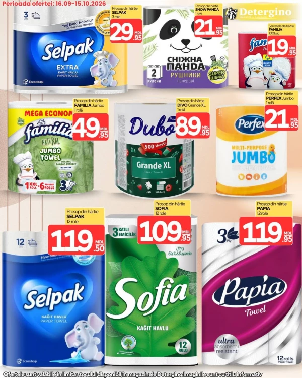 Catalog Detergino - Catalogul cu reduceri, pagina 14: reduceri și oferte 16 septembrie – 15 octombrie 2026
