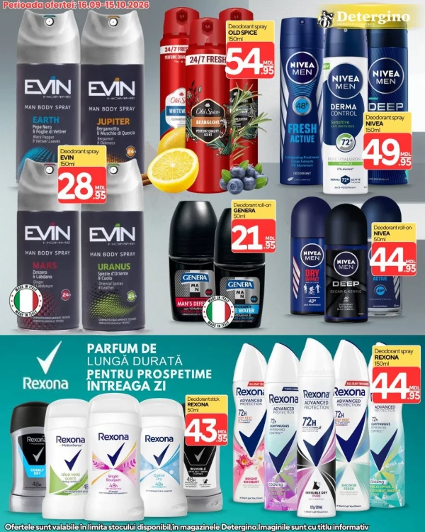 Catalog Detergino - Catalogul cu reduceri, pagina 4: reduceri și oferte 16 septembrie – 15 octombrie 2026