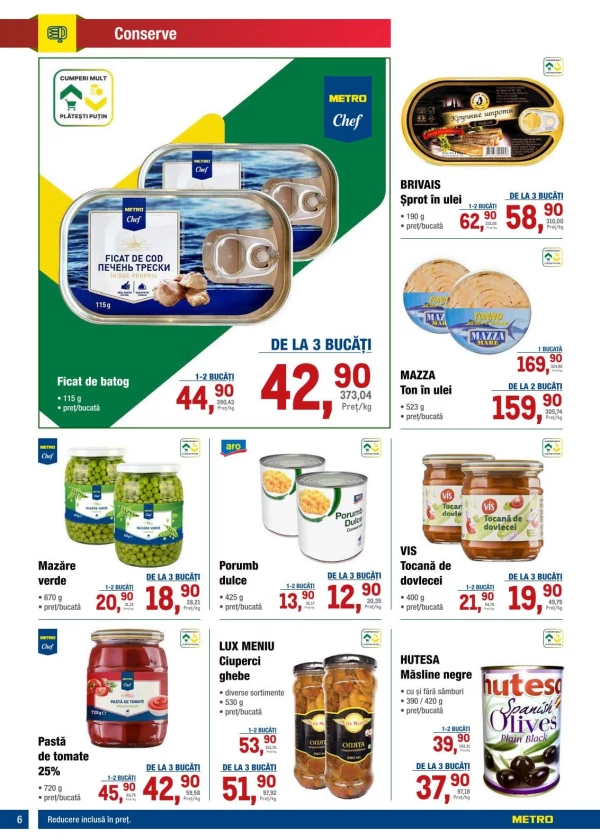 Catalog Metro - Catalogul cu reduceri, pagina 6: reduceri și oferte 17 – 30 septembrie 2026