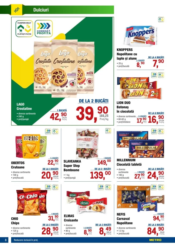 Catalog Metro - Catalogul cu reduceri, pagina 8: reduceri și oferte 17 – 30 septembrie 2026