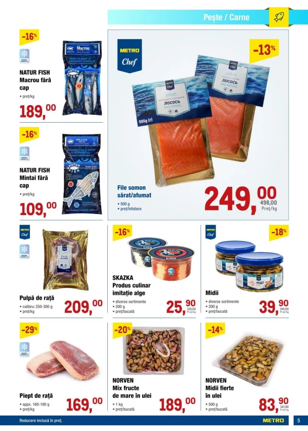 Catalog Metro - Catalogul cu reduceri, pagina 5: reduceri și oferte 17 – 30 septembrie 2026