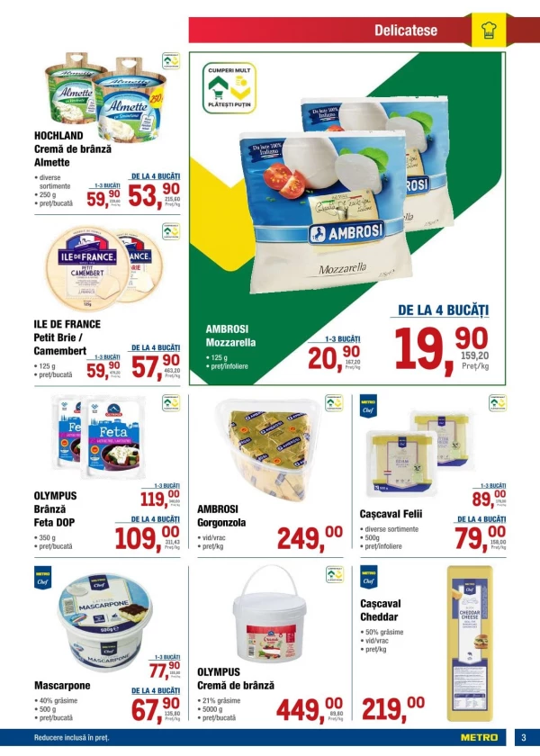 Catalog Metro - Catalogul cu reduceri, pagina 3: reduceri și oferte 17 – 30 septembrie 2026