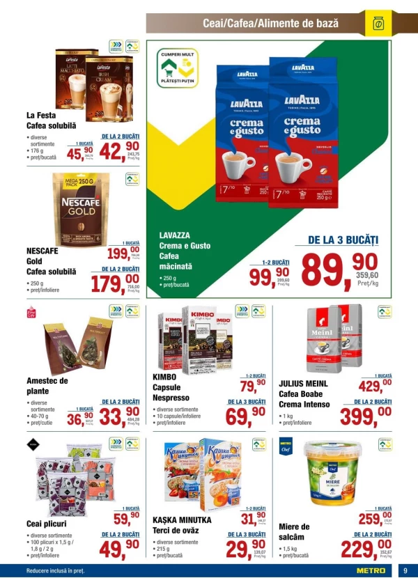 Catalog Metro - Catalogul cu reduceri, pagina 9: reduceri și oferte 17 – 30 septembrie 2026