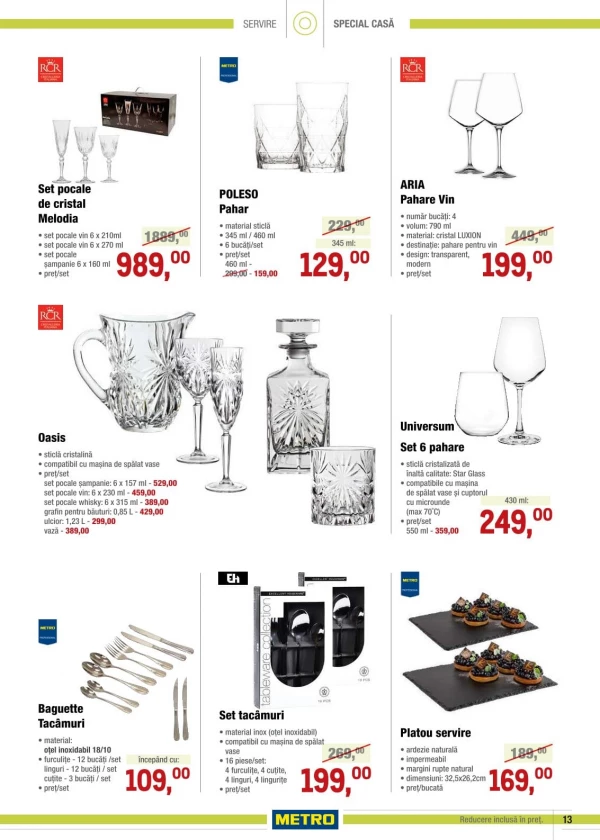 Catalog Metro - Catalogul cu reduceri, pagina 13: reduceri și oferte 17 septembrie – 14 octombrie 2026