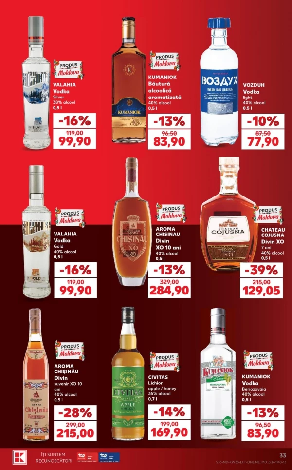 Catalog Kaufland - Catalogul cu reduceri, pagina 33: reduceri și oferte 17 – 23 septembrie 2026