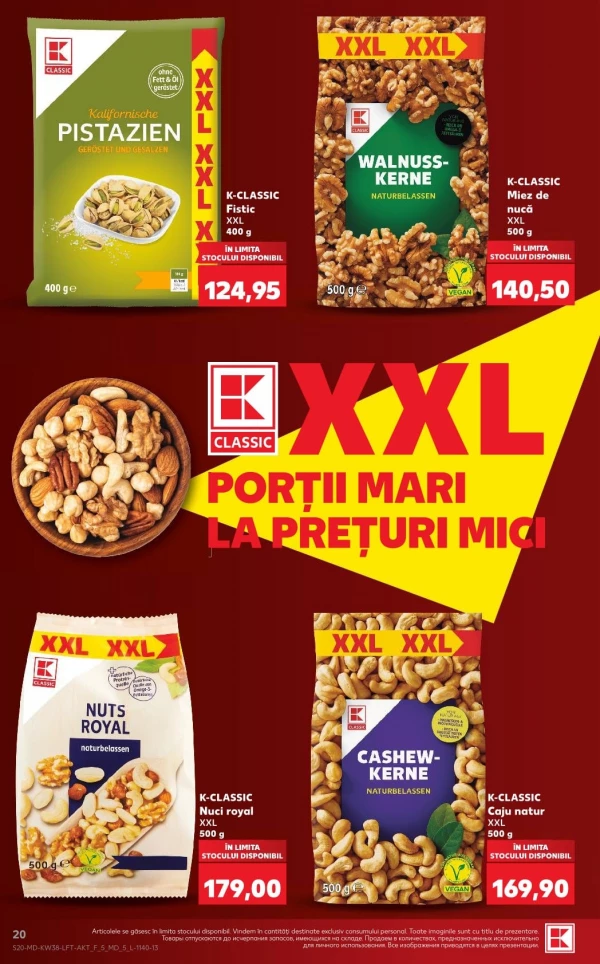 Catalog Kaufland - Catalogul cu reduceri, pagina 20: reduceri și oferte 17 – 23 septembrie 2026