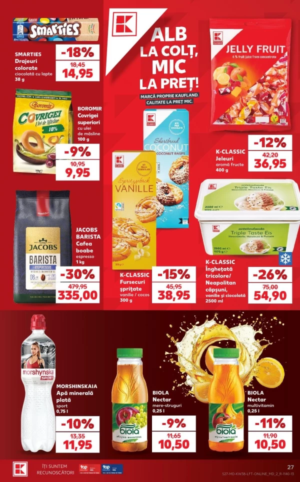 Catalog Kaufland - Catalogul cu reduceri, pagina 27: reduceri și oferte 17 – 23 septembrie 2026