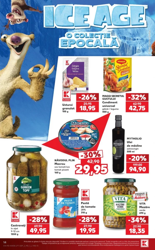 Catalog Kaufland - Catalogul cu reduceri, pagina 14: reduceri și oferte 17 – 23 septembrie 2026