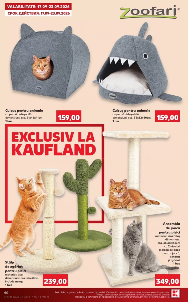 Catalog Kaufland - Catalogul cu reduceri, pagina 40: reduceri și oferte 17 – 23 septembrie 2026