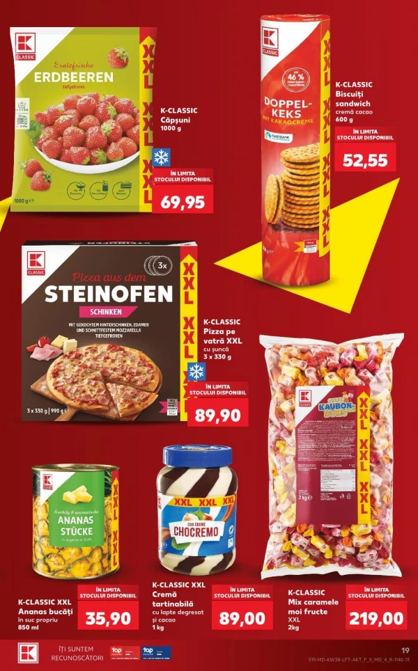 Catalog Kaufland - Catalogul cu reduceri, pagina 19: reduceri și oferte 17 – 23 septembrie 2026