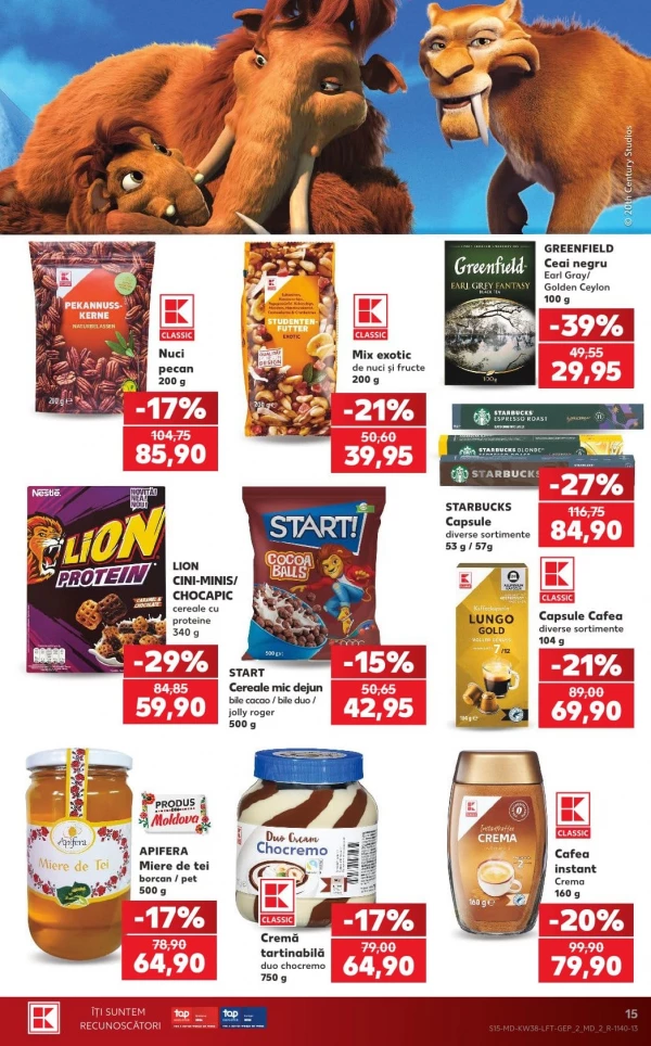 Catalog Kaufland - Catalogul cu reduceri, pagina 15: reduceri și oferte 17 – 23 septembrie 2026